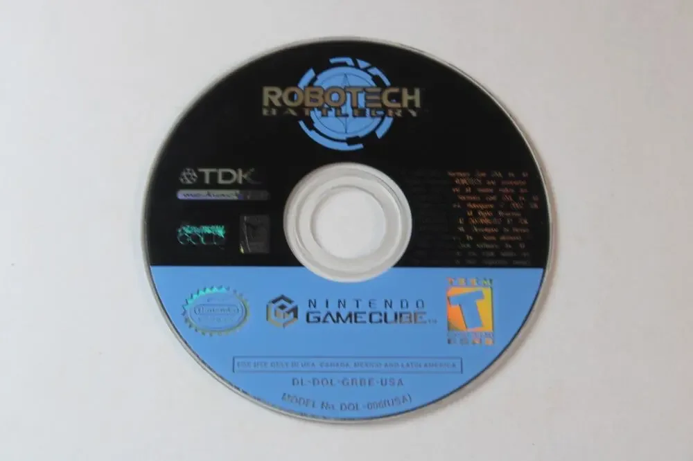 Robotech: Battlecry (Nintendo GameCube, 2002) Game Disc Only, Tested/Works